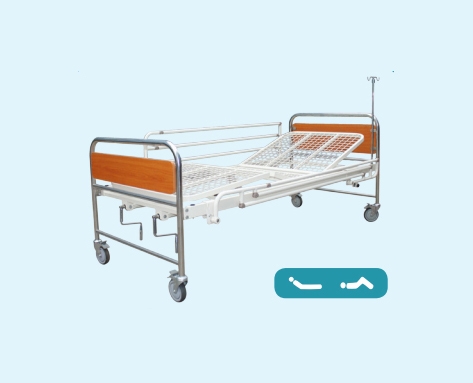 MBM-2XXX-A-不銹鋼床頭雙搖床-病床廠(chǎng)家